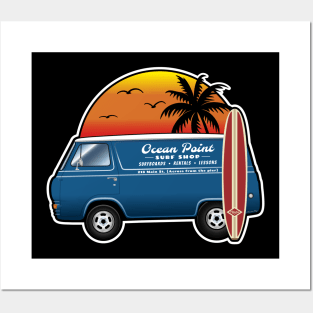 Surf Van Posters and Art